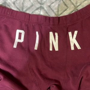 PINK boyfriend sweat pants